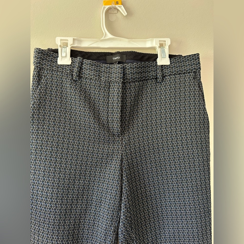 Theory Treeca 2 Slim Crop Pant In Size 4 - image 7